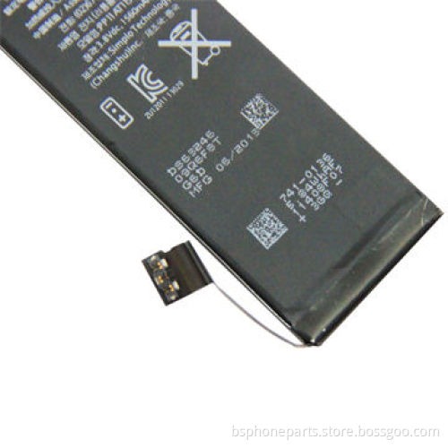 100% Tested Battery, Zero Charging Li-ion for iPhone 5S Standard Size